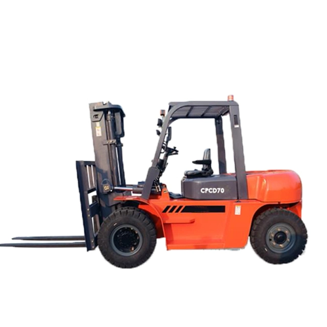 High quality/High cost performance  Cpcd70 Used Truck Mounted Forklift 7 Ton Price