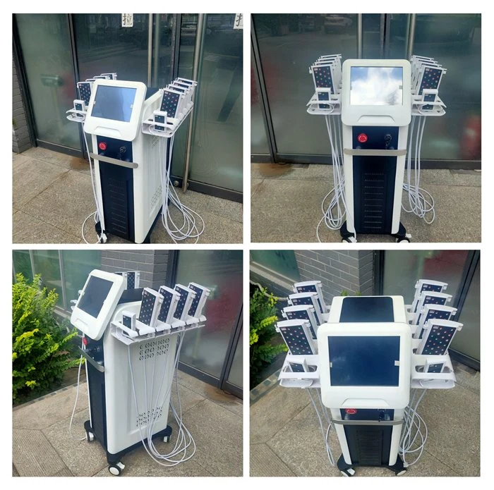 5D Lipo Laser Slimming Machine Extracción de celulitis con Mitsubishi Laser Lámparas