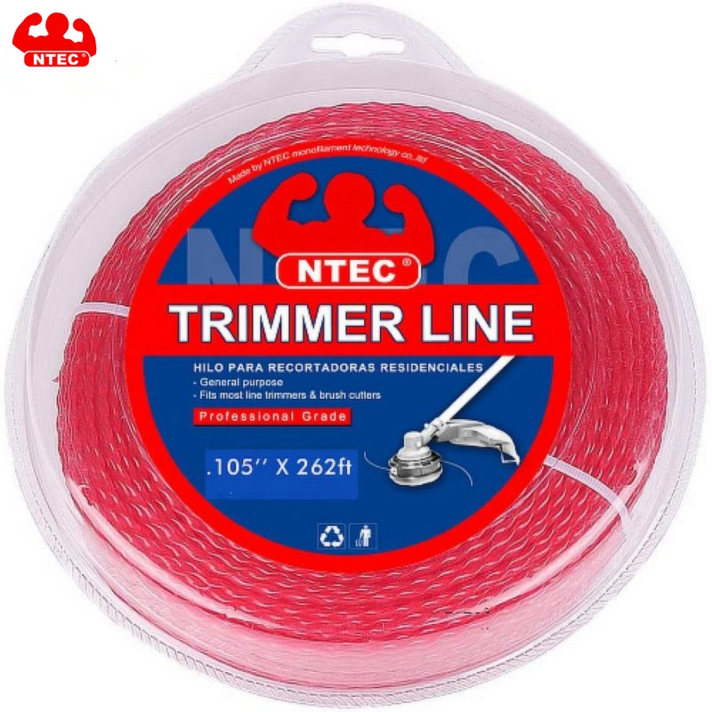 2.4mm Nylon Grass Trimmer Line Square Twist Grass Cutter Brush Cord 1lb/3lb