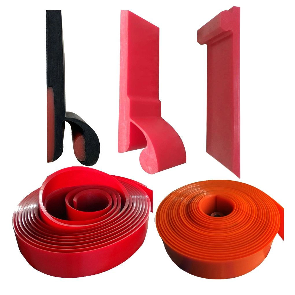 New Arrival Dual Seal Polyurethane Skirt Double Layer PU Rubber Skirting