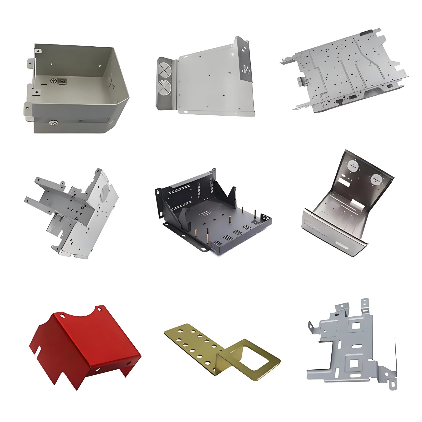 OEM Custom Sheet Metal Electrical Equipment Parts Hardware Motorcycle Spare Part Bending and Laser Cutting Part Manufacturer