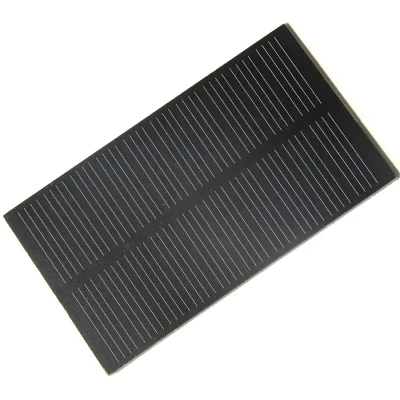 1W 5V Monocryalline Pet Solar Panel Small Solar Cell Solar شاحن الطاقة الشمسية DIY للوحدة لمصباح البطارية 3.7 فولت 107*61 مم