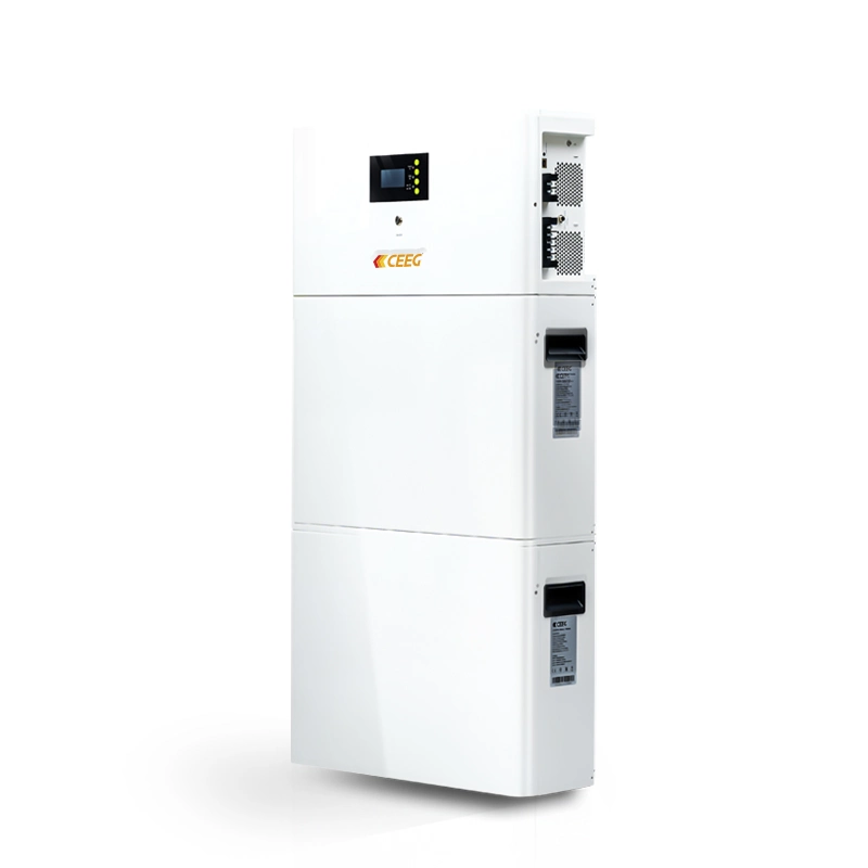Ceeg All in One Es 5kw Hybrid Inverter with Lithium Iron LiFePO4 5kwh 10kwh 15kwh Solar Battery Energy Storage System