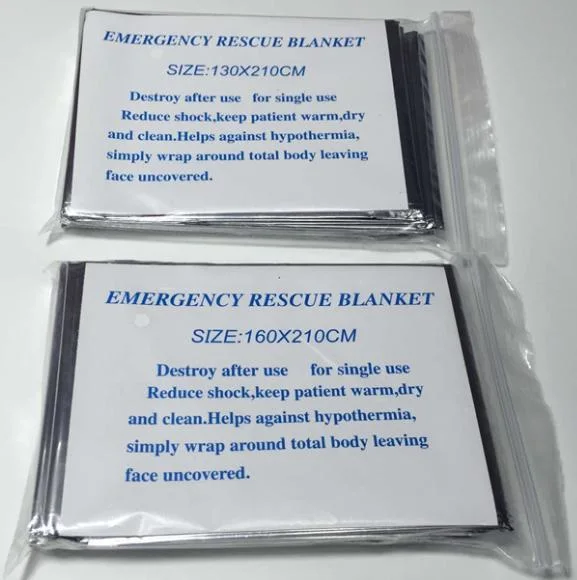 Silver or Gold Metallised Pet for Emergency Blanket