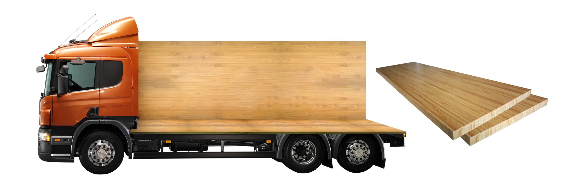 Piso de caminhão de bambu de alta qualidade com um preço baixo