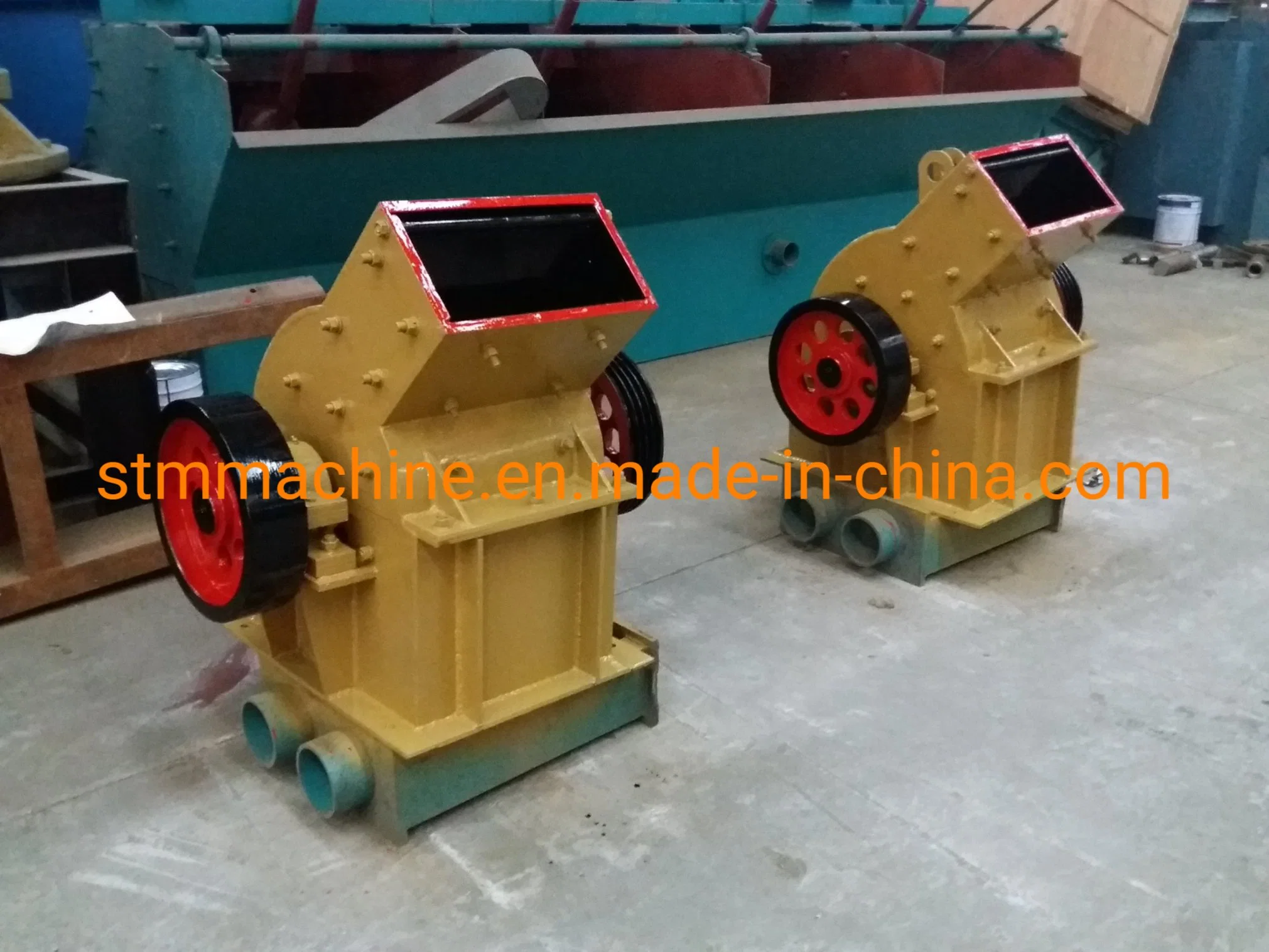 Compact Stone Hammer Crusher Plant Machinery Electric Stone Crusher