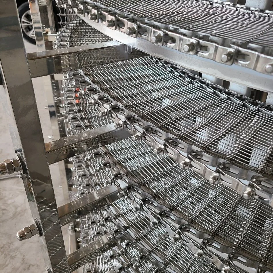 Stainless Steel Toast Bread Spiral Cooling Tower Machine Factory