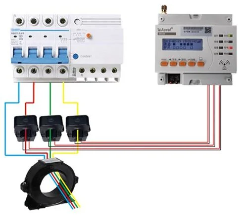 Acrel Akh-0.66/K-36 Split Core Current Transformer 100A100mA 3 Phase 2 Wire AC Current Transducer Three Phase AC CT Split Ring CT