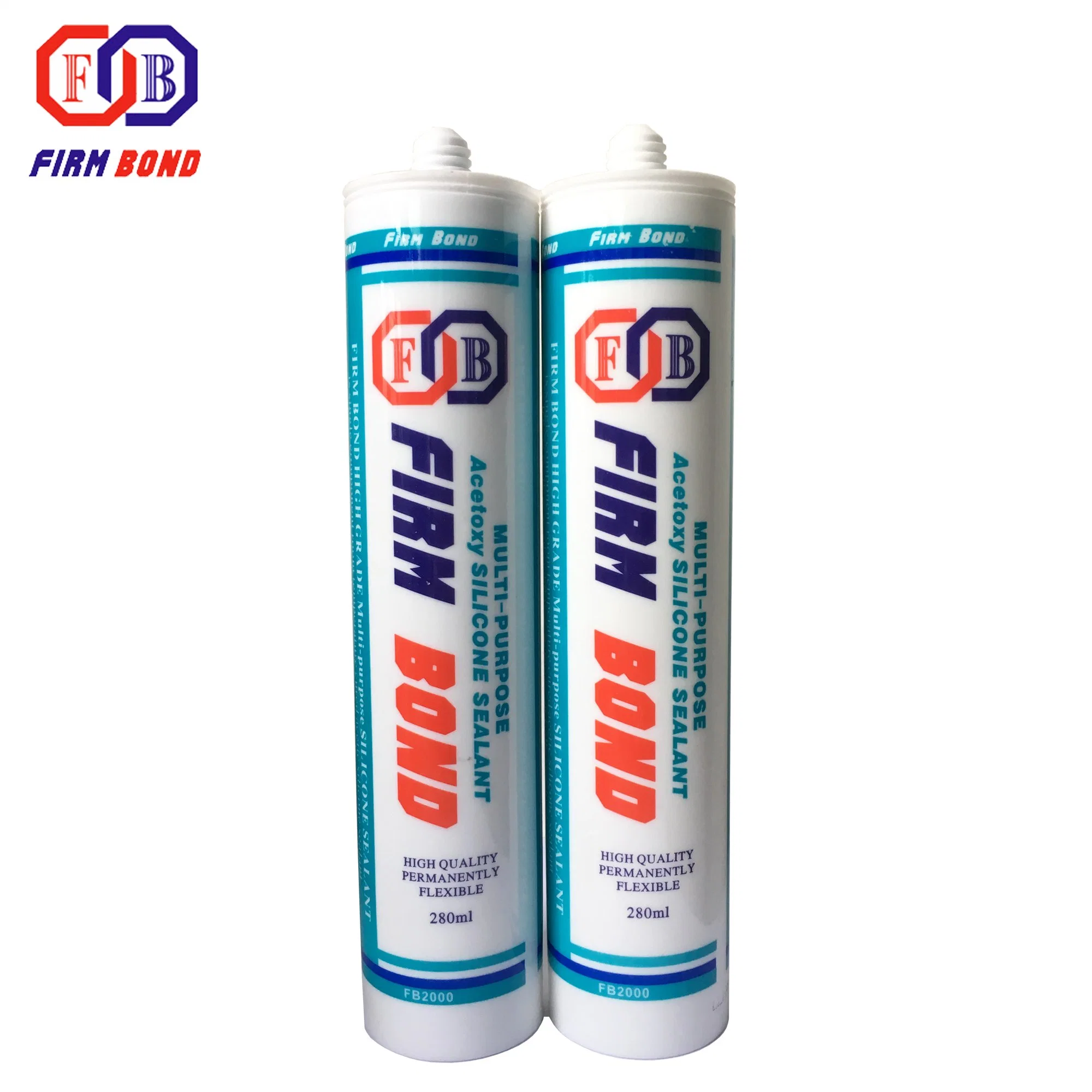 Acetic High Grade Silicone Sealant Glass Glue for Window