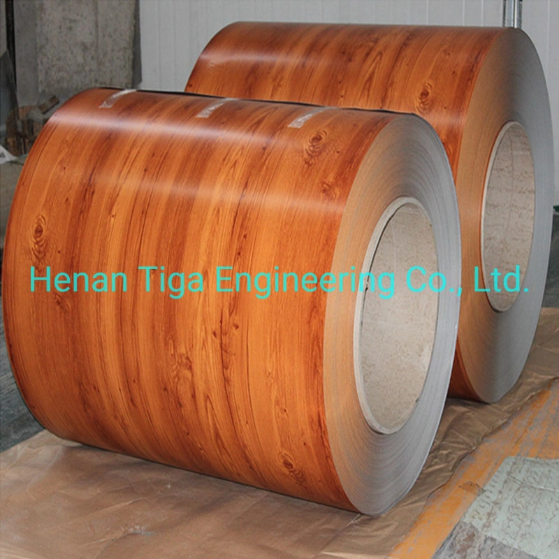 3D Wood Grain PPGI Coil Prepainted Galvanized Steel Sheet