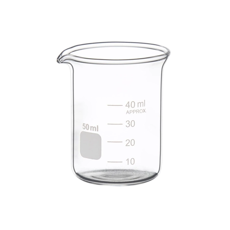 Utilisation en laboratoire médical Tasse de mesure Boro3.3 Bécher en verre de 1000 ml avec graduation