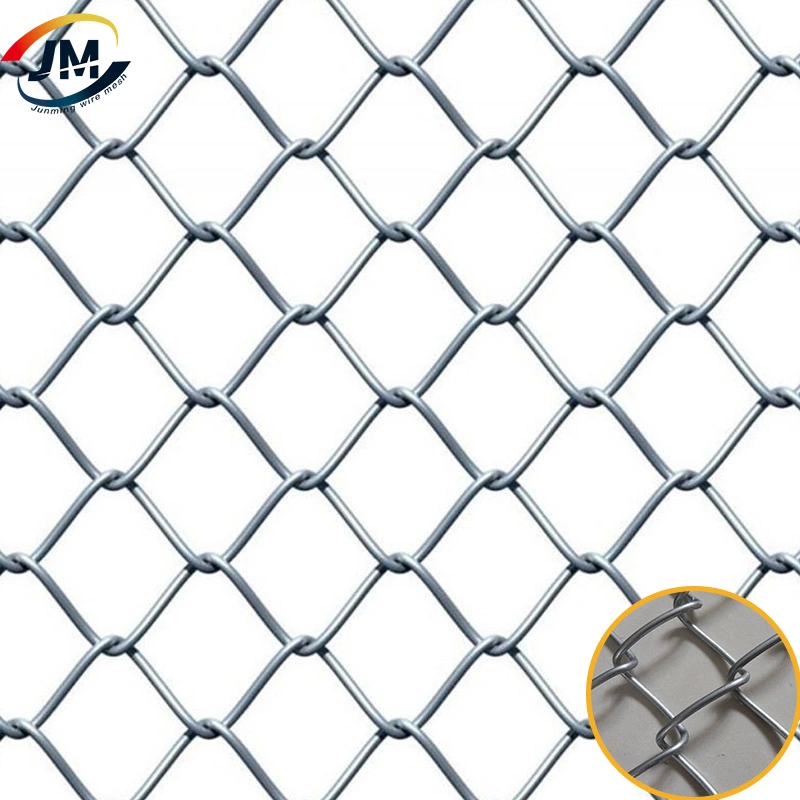 PVC Coated Green Plastic Steel Mesh/Chain Link Fence for Sale