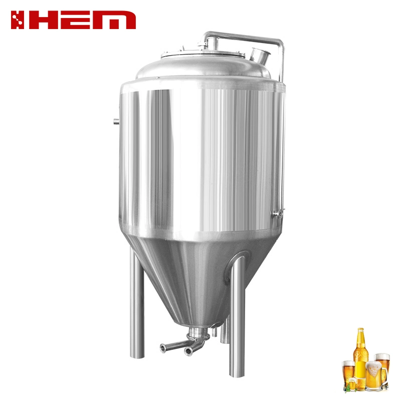 cuba de fermentación de la cerveza de 1000L nueva camisa de refrigeración de acero inoxidable para la fábrica de cerveza
