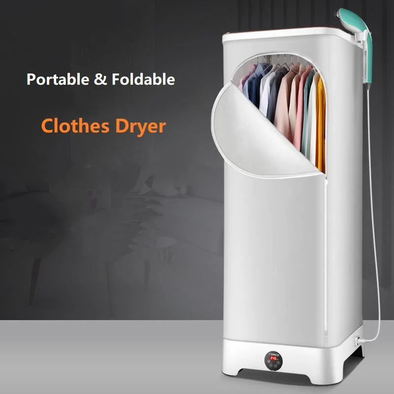 Sèche-linge portable et pliable Machine à sécher les vêtements électrique Machine à sécher les vêtements intelligente pour la maison