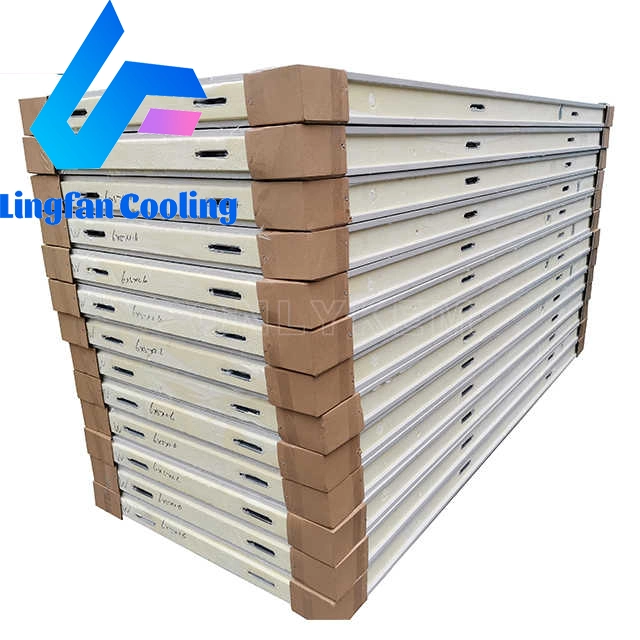 Decorative PU Roof Sandwich Panel House Prefabricated Aluminum Cold Room Rock Wool Sandwich Panel