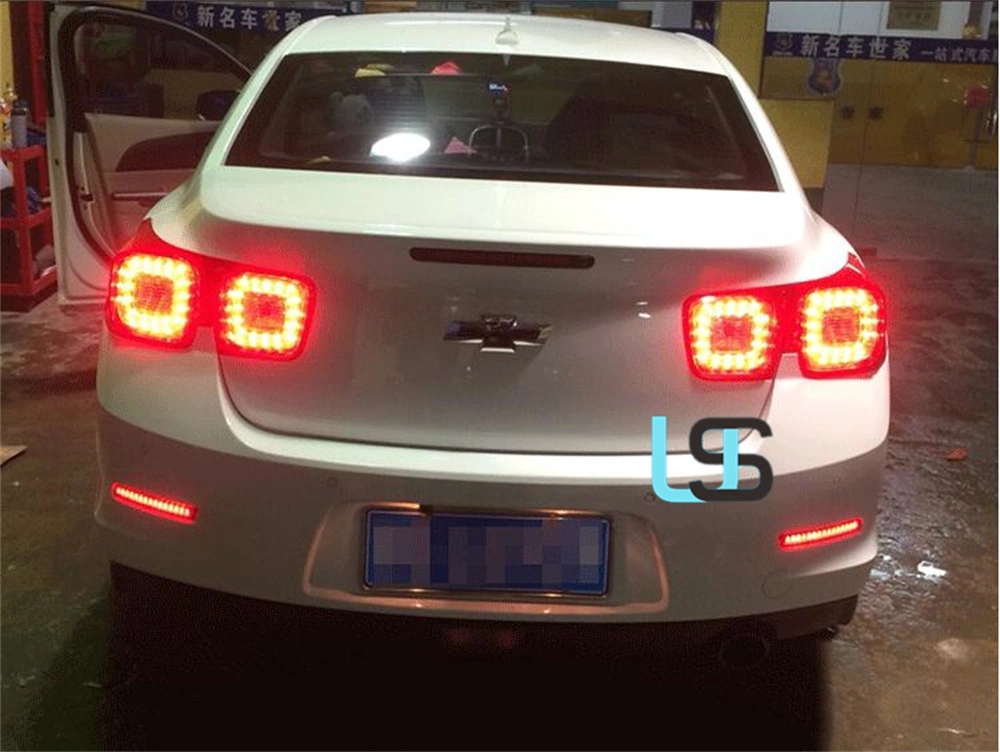 for Chevrolet Malibu 2012-2015 LED Brake Reverse Turn Signal Auto Parts Auxiliary Tail Reflector Light Rear Bumper Lamp