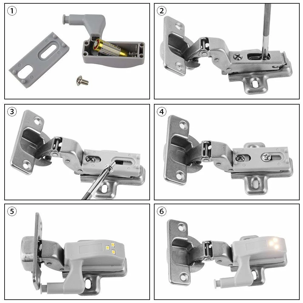 Cupboard Hinge LED Sensor Light