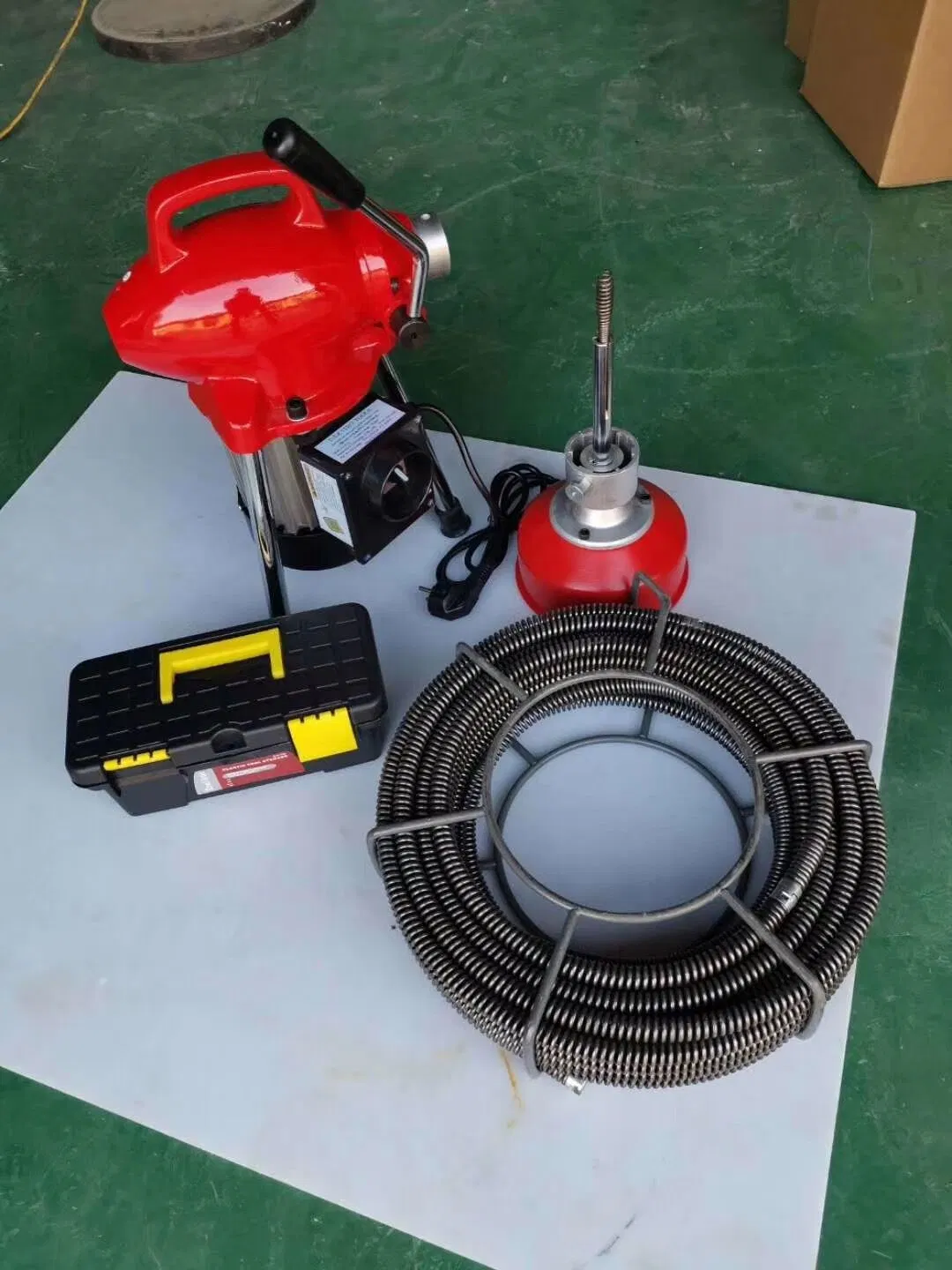 Drain Pipe Cleaning Machine with 16mm Cable