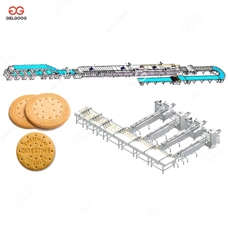 La ligne de production de biscuits entièrement automatique machine Atta biscuit