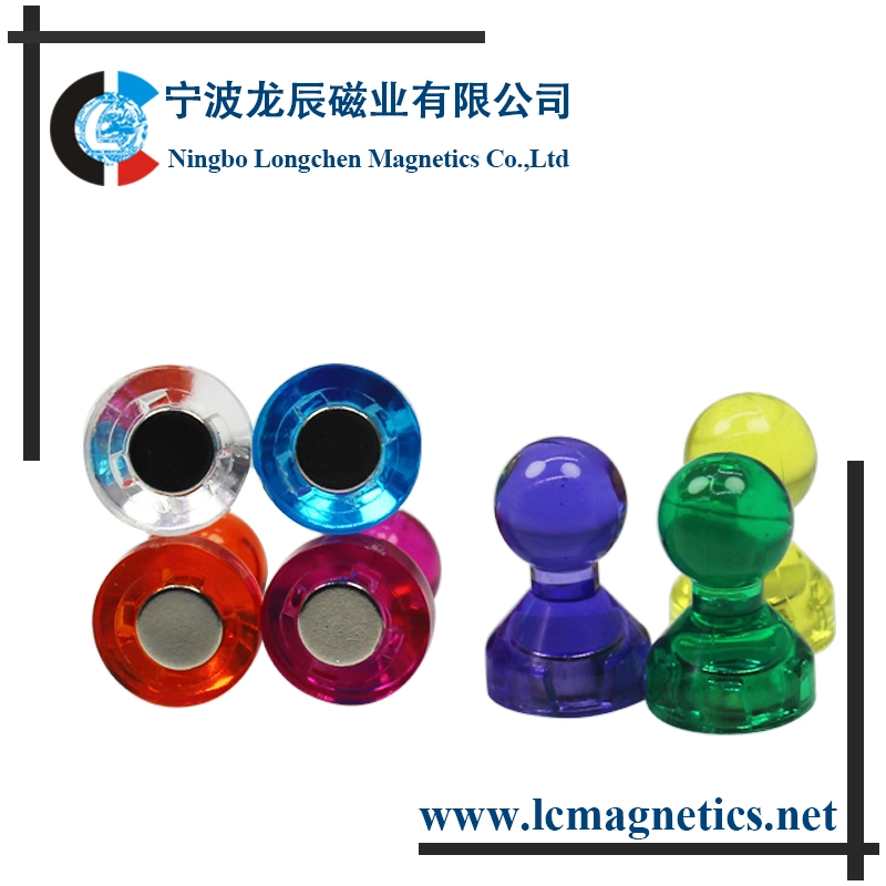 Strong Transparency Magnet Push Pin