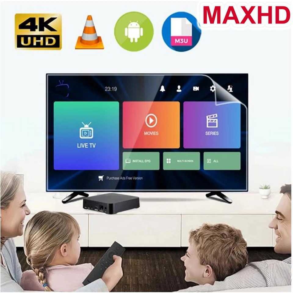 Maxhd M3U IPTV Подписка на латиницу для Бельгии Испания Португалия US Канада Австралия Германия Исландия Ирландия Поддержка IPTV Box 8K