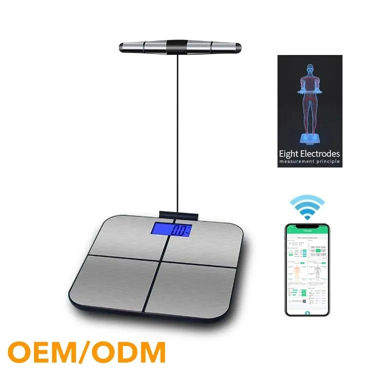 Digital Personal 8 Electric Body composition BMI Smart Weight Scale Avec L'APPLICATION pour la santé