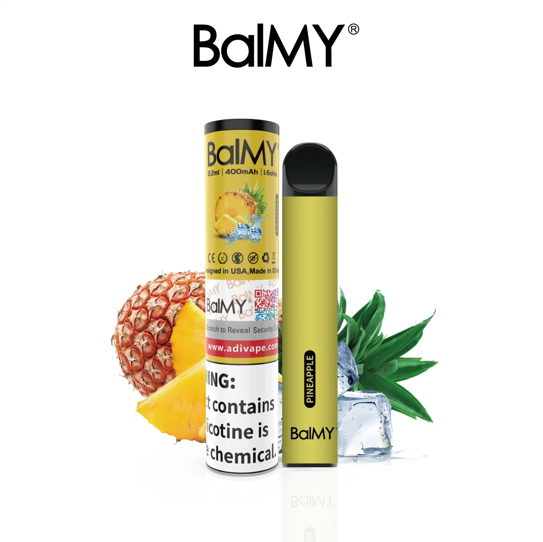 Balmy Disposable E-Cigarettes Are Available in Different Flavors Such as Menthol, Tobacco and Other Good Flavors