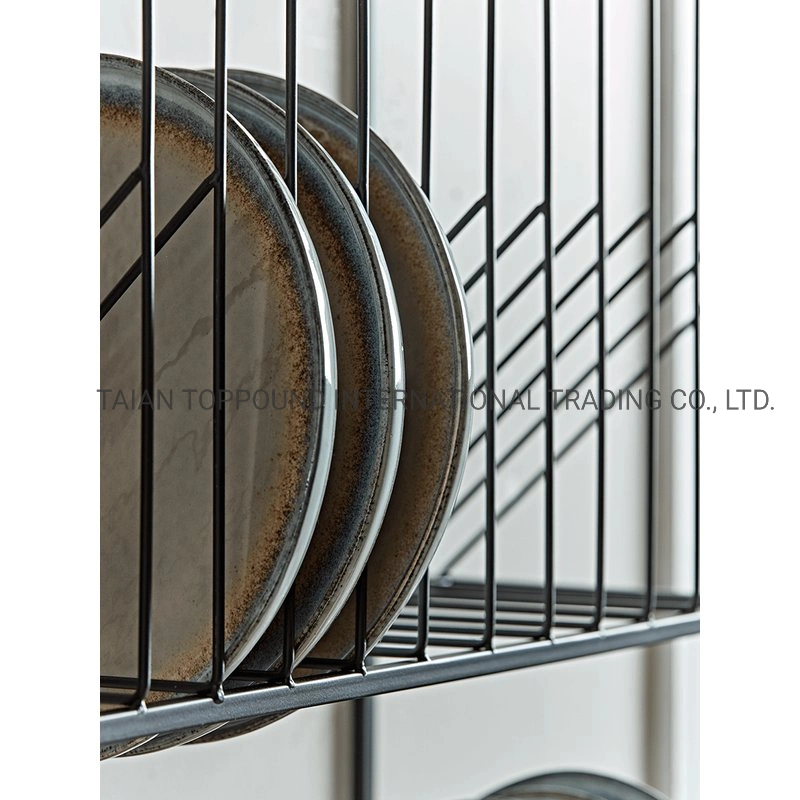 Rack Tier Pan Rack for Kitchen Wall Mounted Pot Organizer