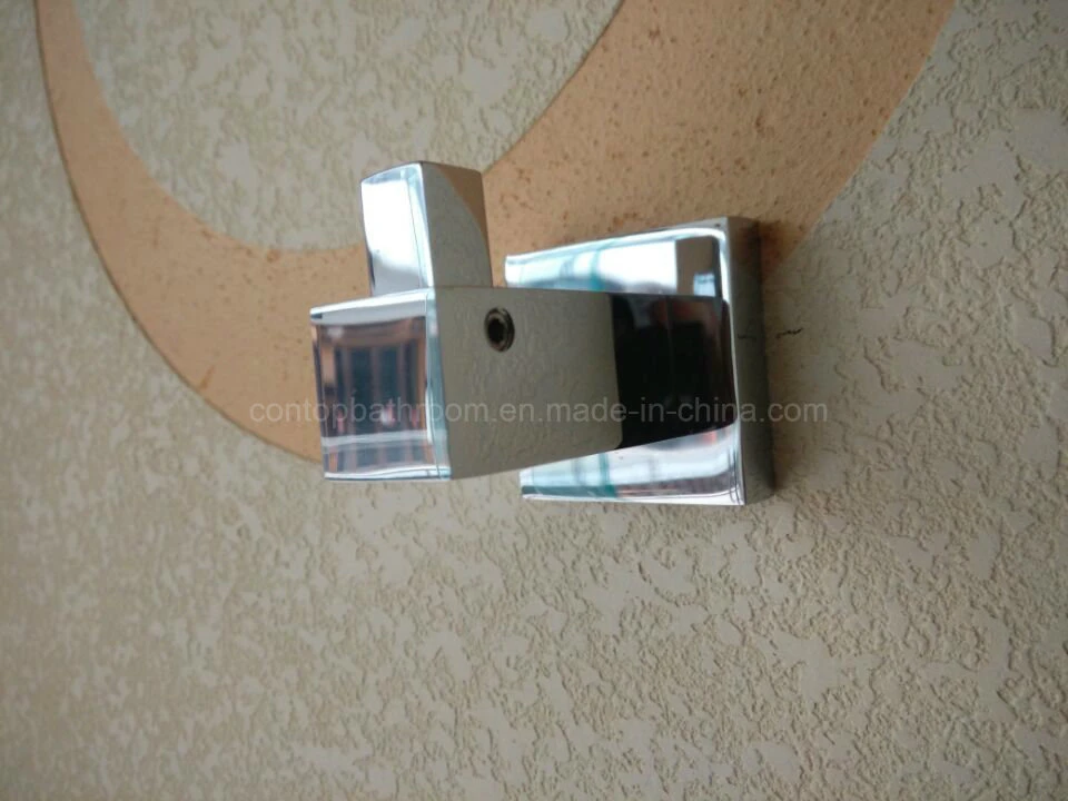 Bathroom Accessories Square Single Robe Hook