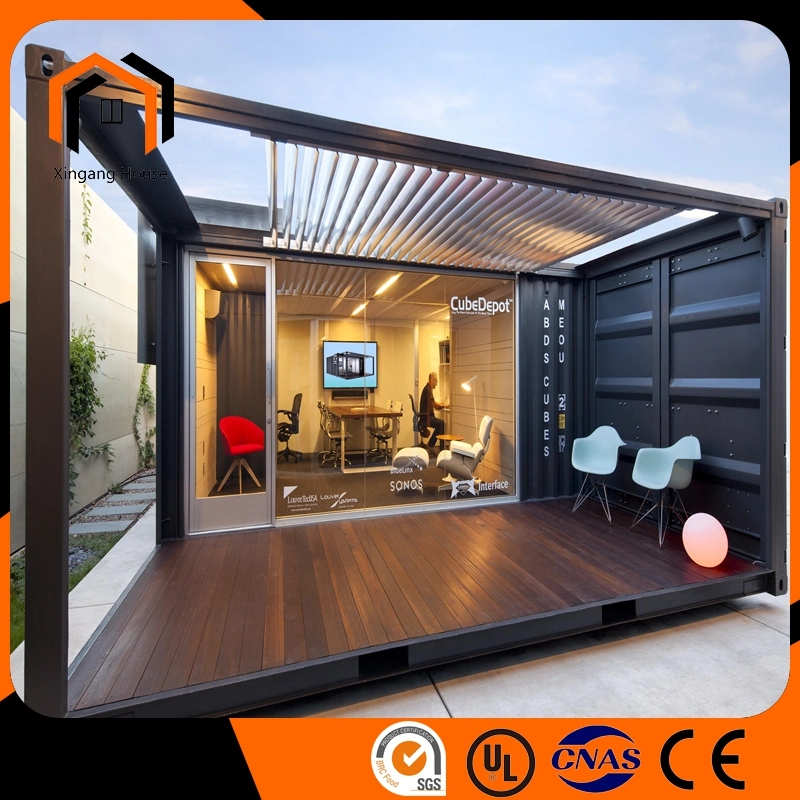 Fashion Steel Structure Villa Construction Portable House Luxury Prefabricated Great Boss Workshop Office