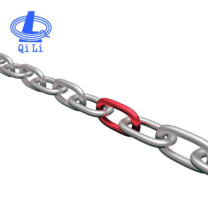 Qili Factory DIN Standard Galvanized Common Long Link Chain