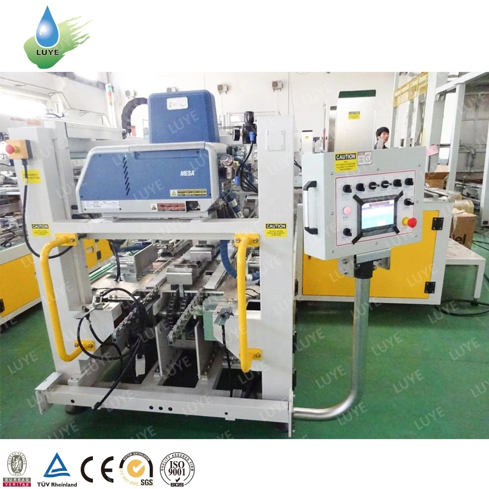 Grappling-Type Carton Opening Packing Sealing Machine for Plastic Glass Bottle