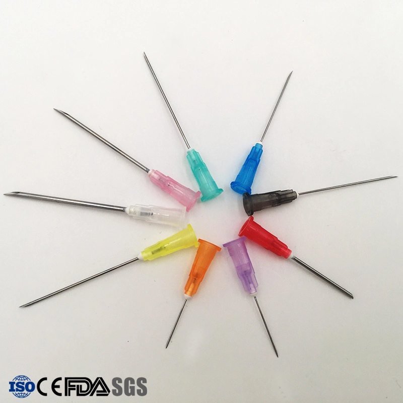 Sterile Hypodermic Needle for Single Use 18-34G
