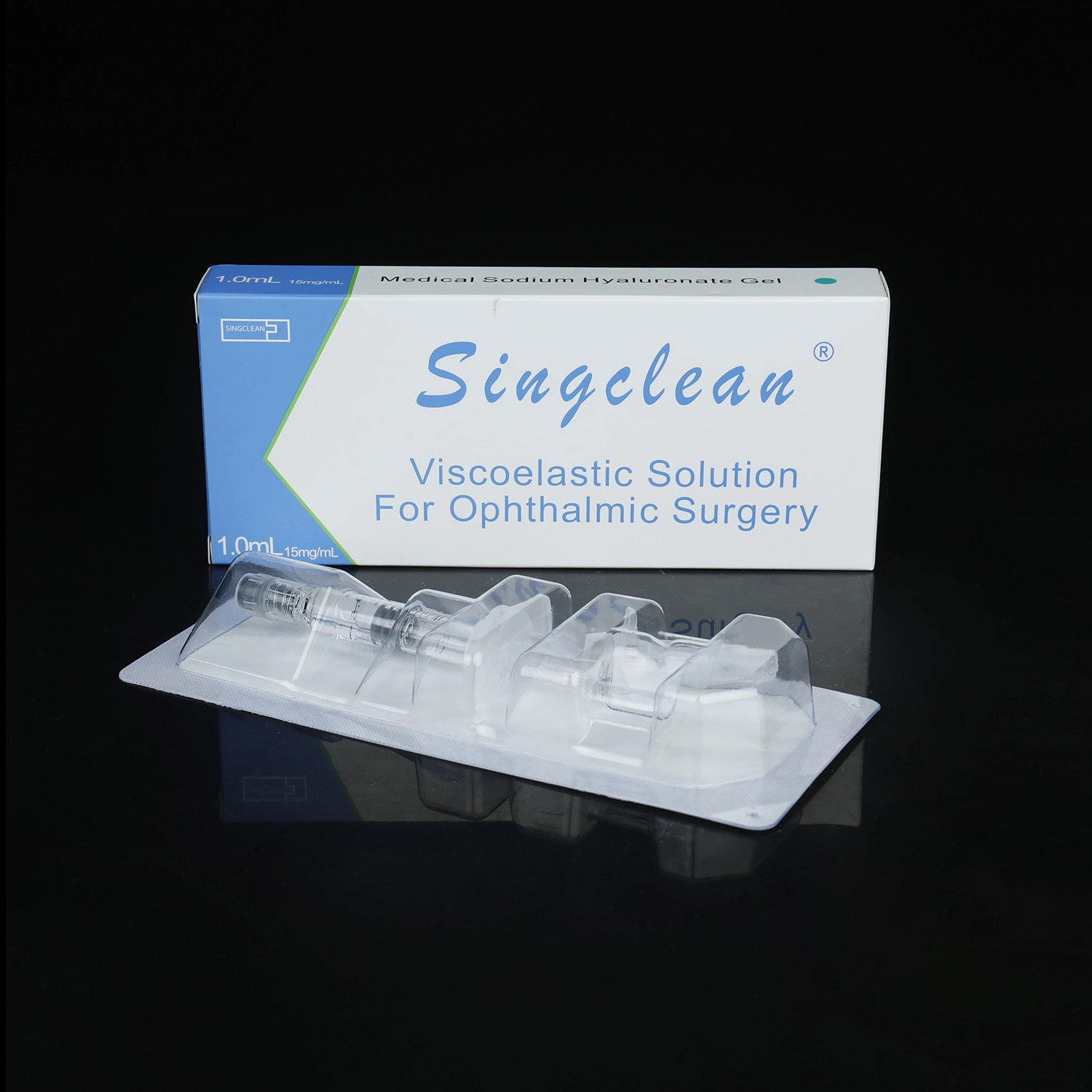 Suitable Singclean 1ml, 2ml, Bd Brand Syringe in Blister Hyaluronic Acid Viscoelastic for Adult