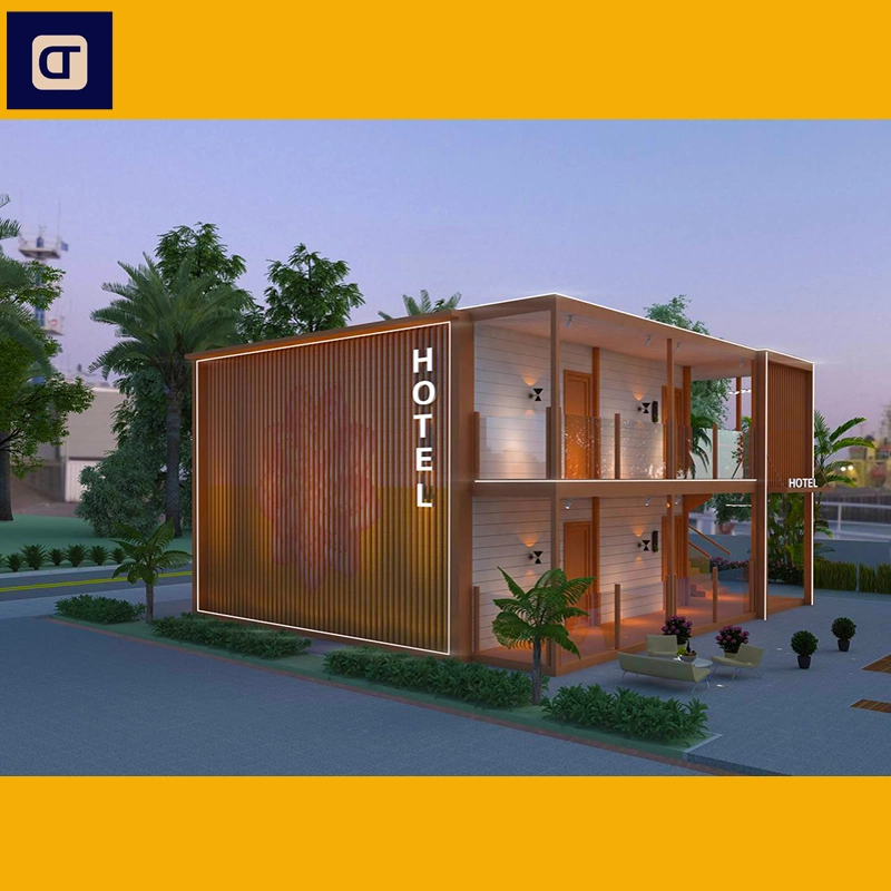 Fast-Installation Integrated Building Modular House Movable Construction Prefab House Prefabricated Hotel