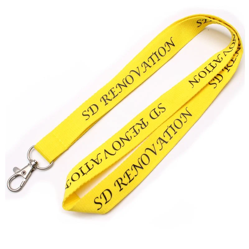 Custom Accessories Gift Printed Logo Woven Lanyards (035)
