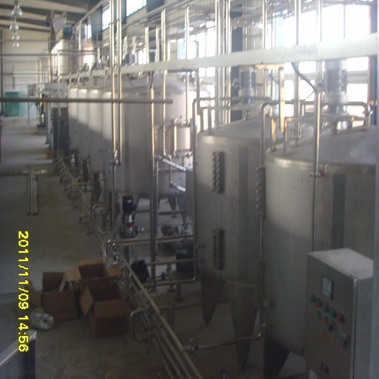 5000L Volume Stainless Steel Buffer Tank for Tomato Paste