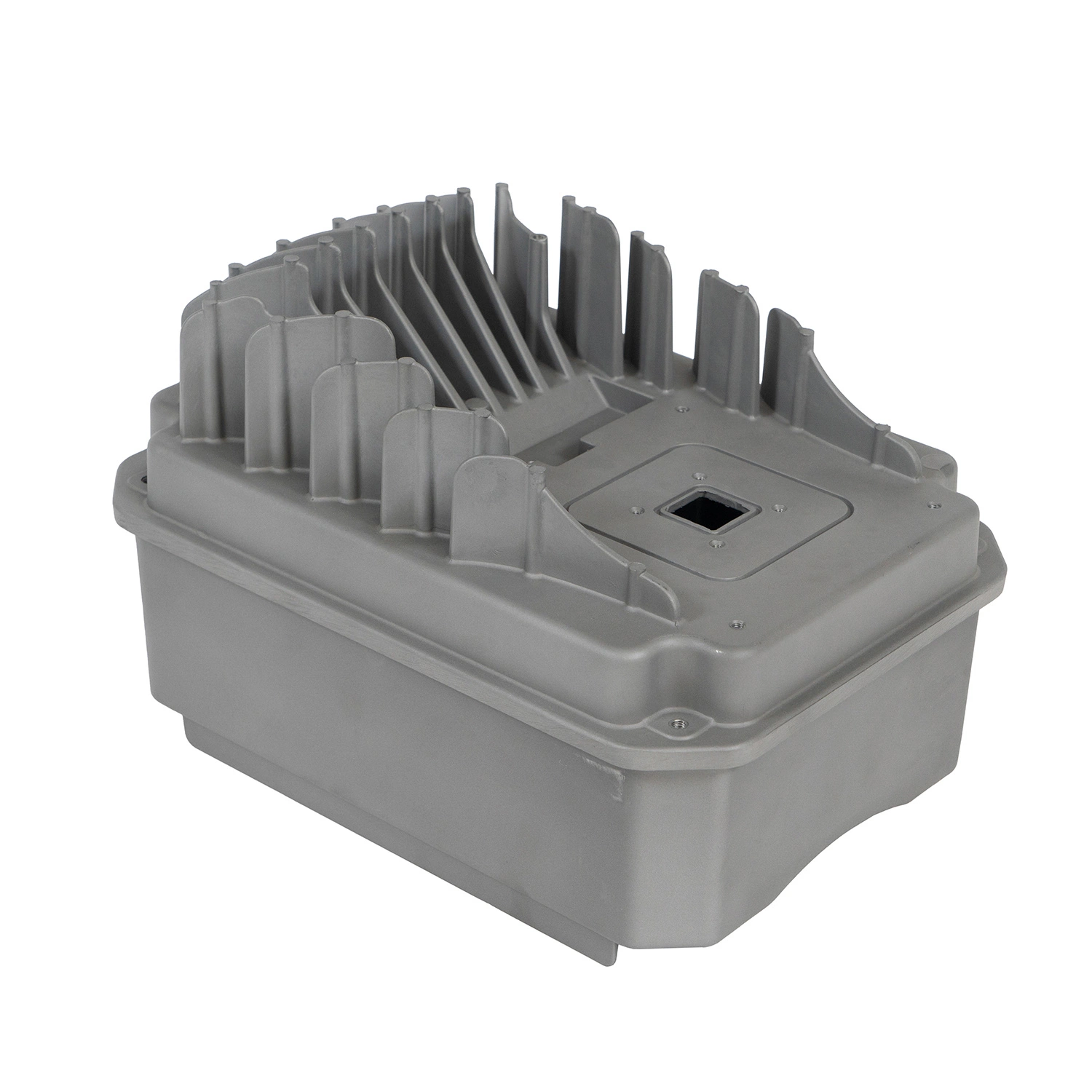 Factory Direct Sales of Aluminum Alloy Die-Casting Variable Frequency Radiator Fin Processing Custom Mold