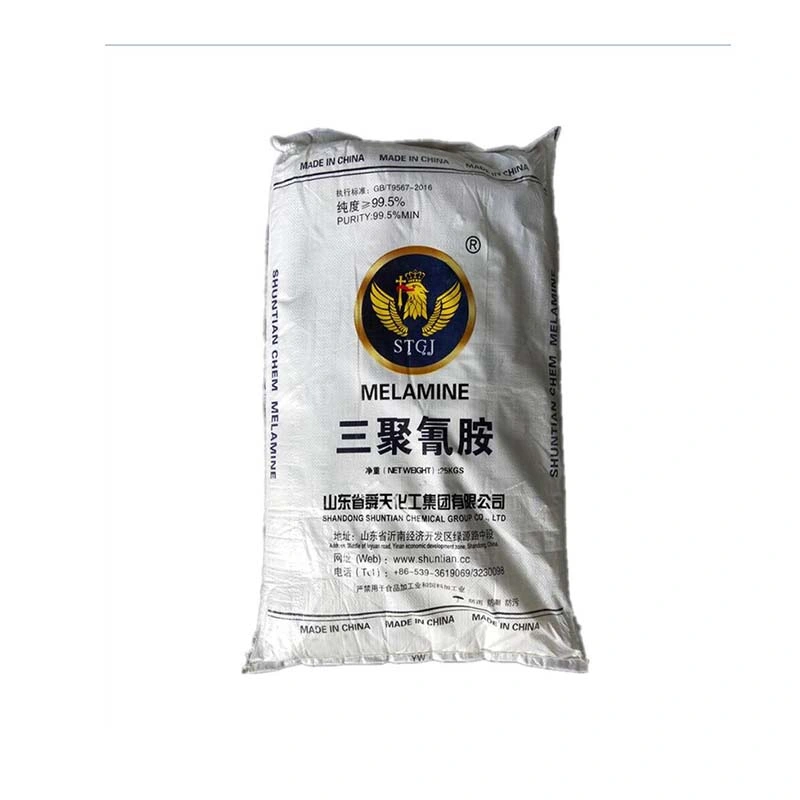 Chemicals Raw Materials Melamine Powder 99.8% From China Supplier Industrial Grade CAS 108-78-1