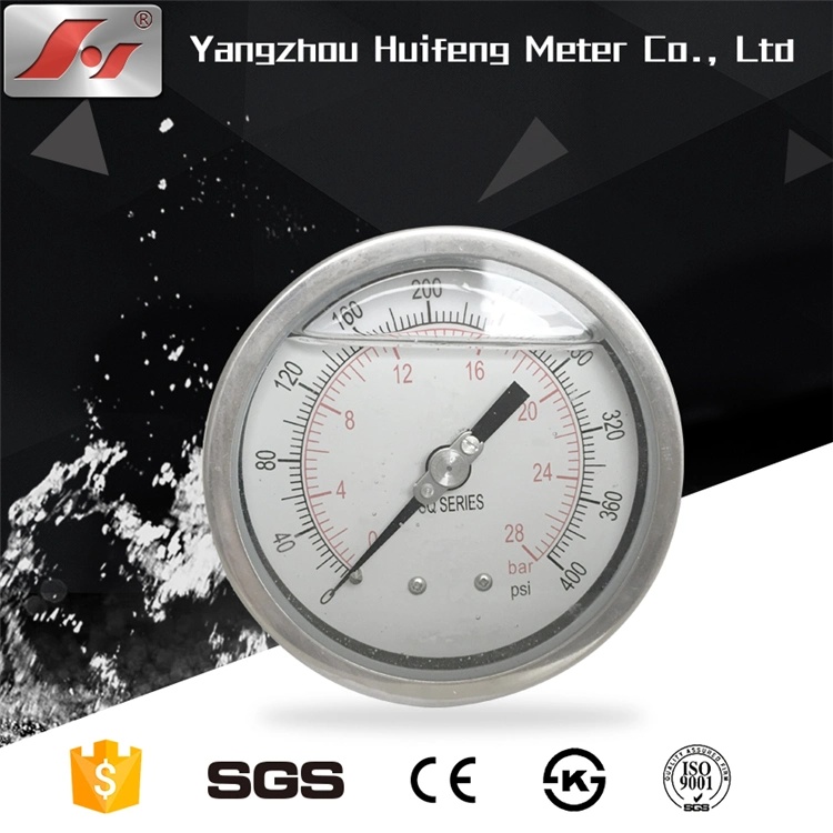 Sanitary/Diaphragm Pressure Gauge for Fermentation Tank Stainless Steel Manometer