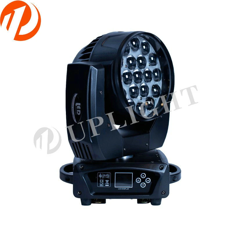 مصباح LED 19 pcsx10W مصباح الرأس المتحرك ذو الضوء المتحرك مع نظام تحذير النقاط الخفية (BSW)