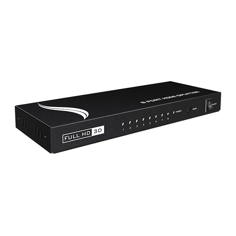 8 Port Hdmii Splitter Full HD1080p 3D 4K*2K