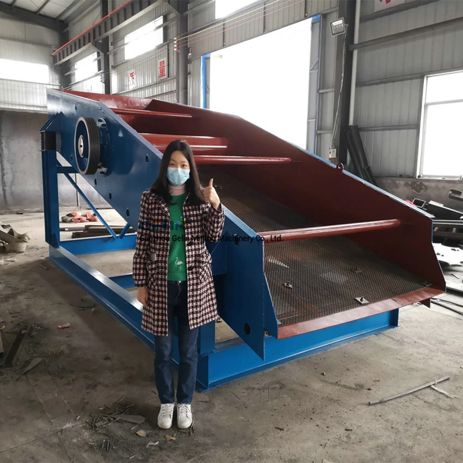 Mineral Sieving Sand Vibration Separator Sieve Linear Vibrating Screen