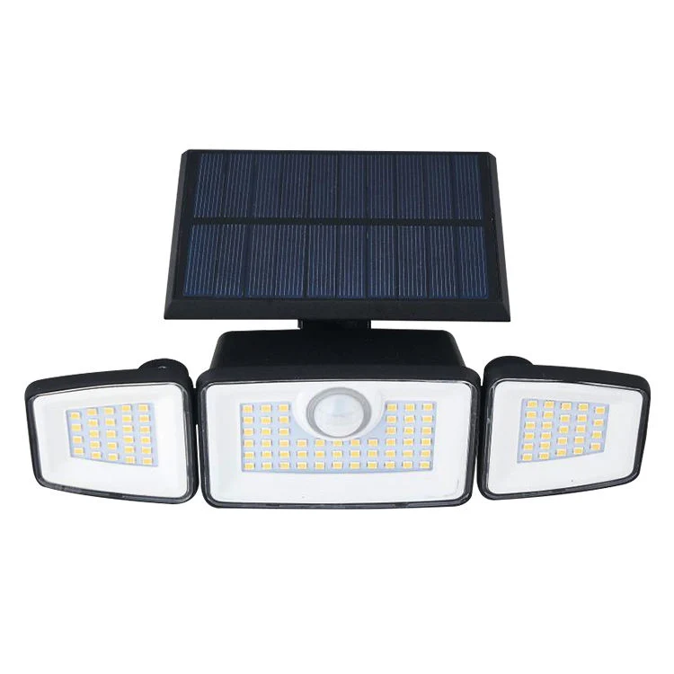 Factory Outdoor LED Garden Wall Solar Security Light Lamp with Motion Sensor