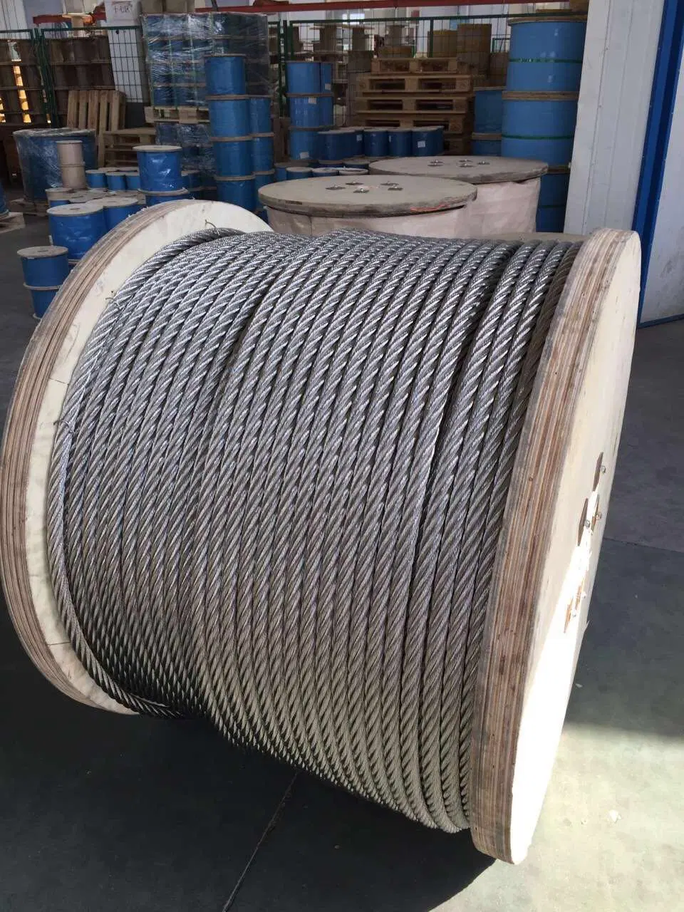 Stainless Steel Wire Rope in Stainless Steel 7*19