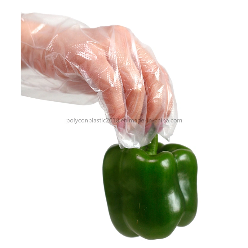 Disposable Clean Plastic PE Food Handling Gloves