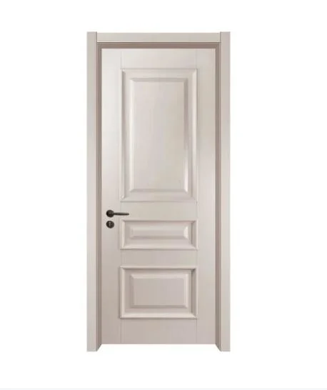 Soundproof White Primer 2 Panel Hollow Core HDF Interior Wooden Shaker Door