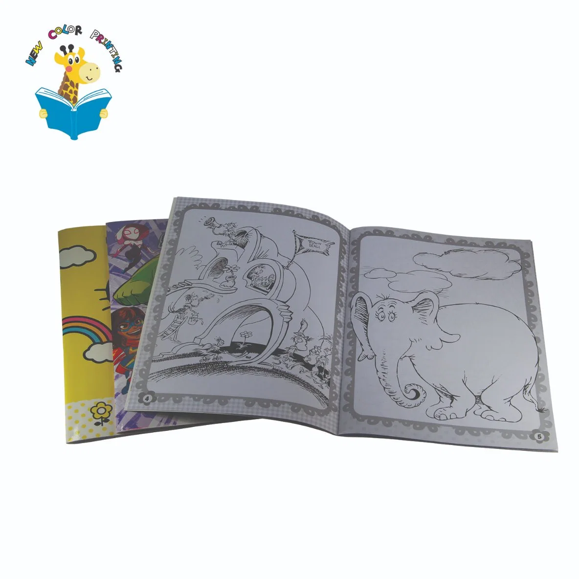 Watercolor Pen Painting Book for Child