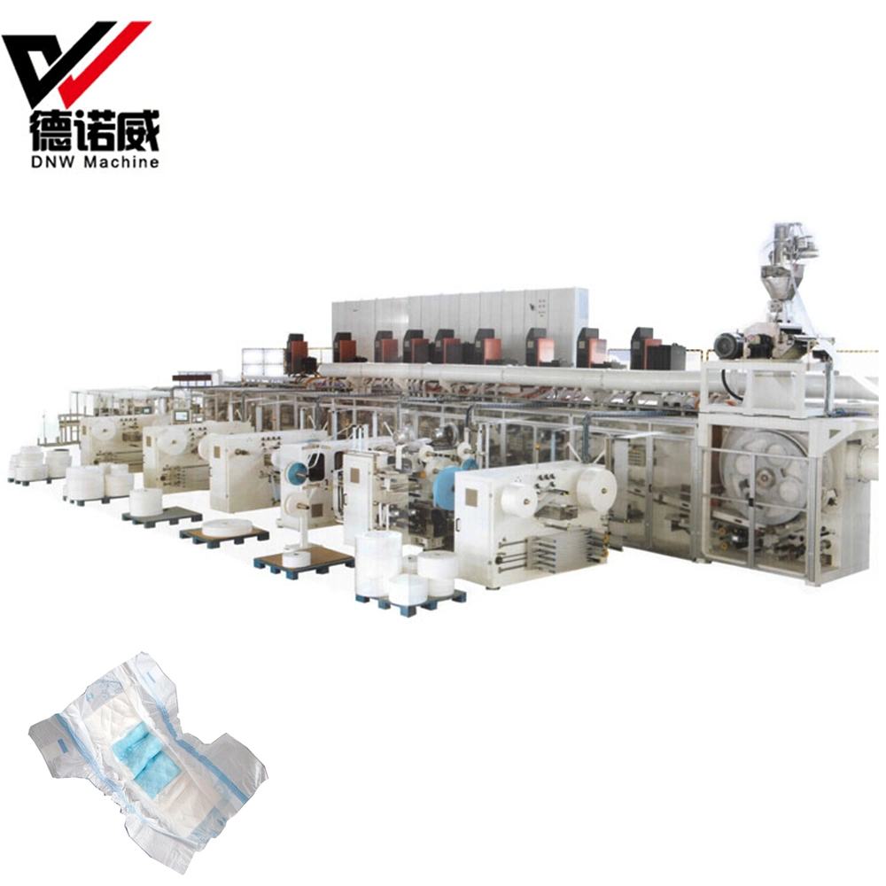 Cheap and Small Baby Diaper Making Machine Production Equipment Lines