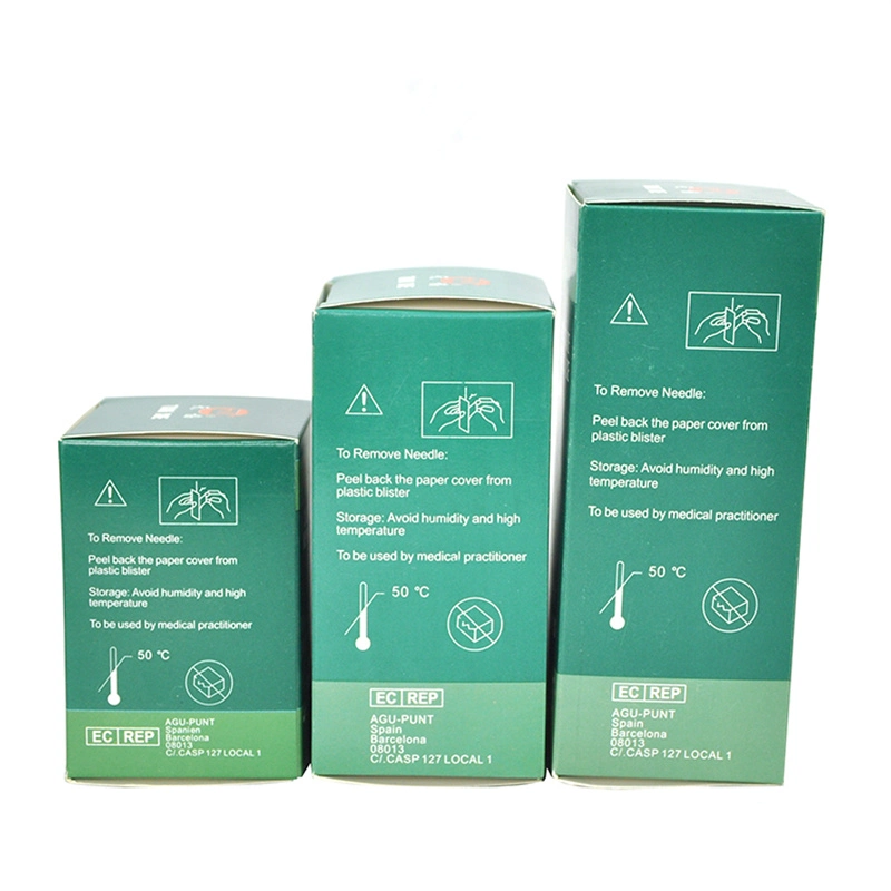 CE Approval Professional Supplier Disposable Sterile Acupuncture Needles for Medical with Silver Handle